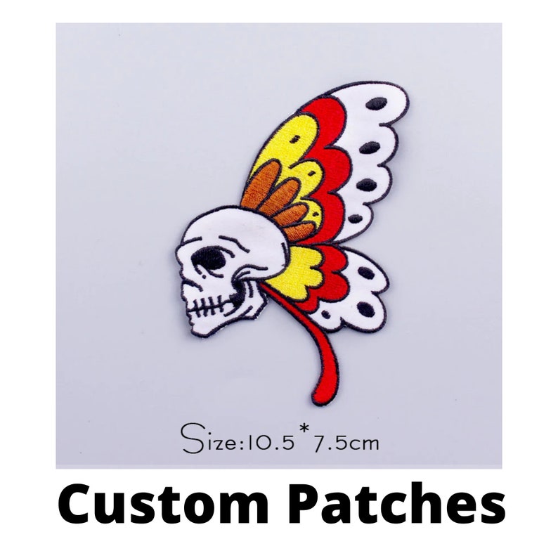 Custom Patches Custom Embroidery Patches Embroidery Etsy
