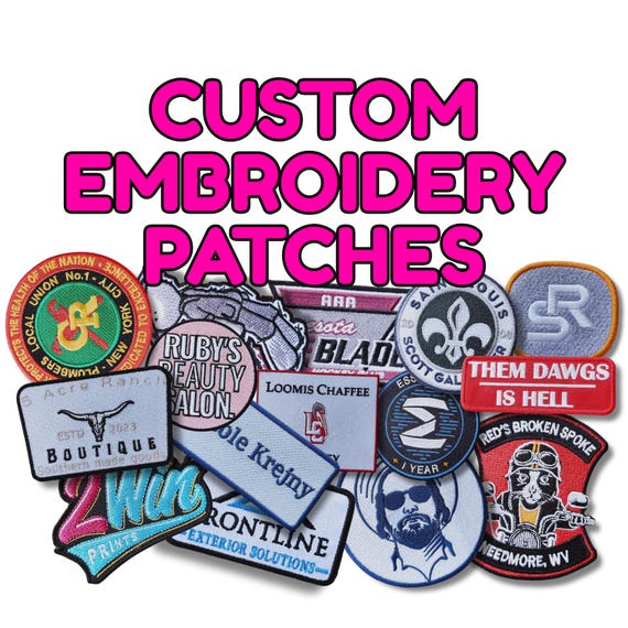 Custom Patches , Custom Embroidery Patches , Embroidery Patches , Iron on Patches, Embroidered Patches, Wholesale Patches, Embroidered patch