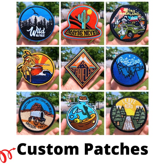 Custom Iron on Large Design Woven Embroidered Chenille Patch - China  Chenille Patches Custom Logo and Custom Patches Iron on price