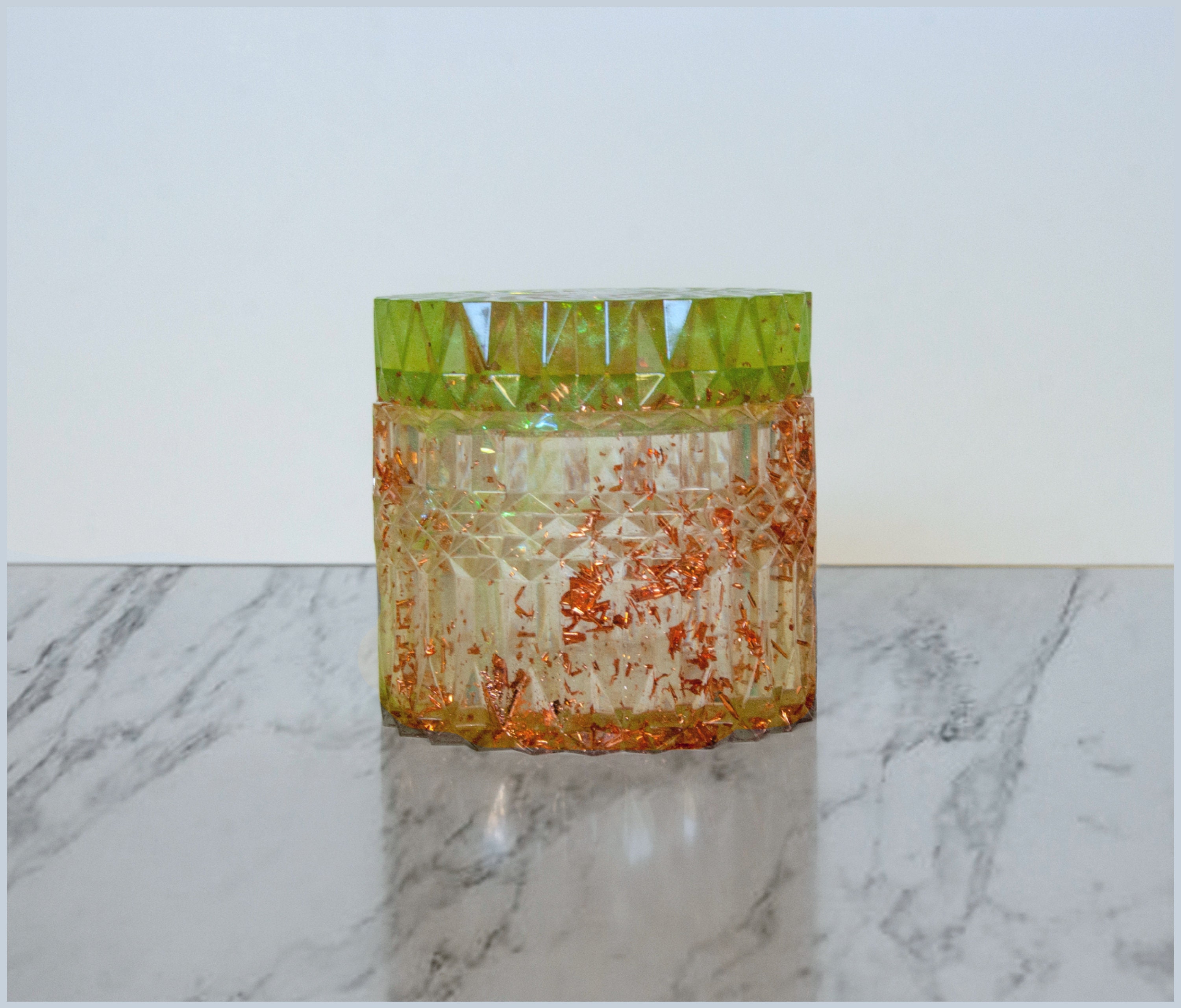 Joyero artesanal de resina caja de joyas de resina caja de | Etsy