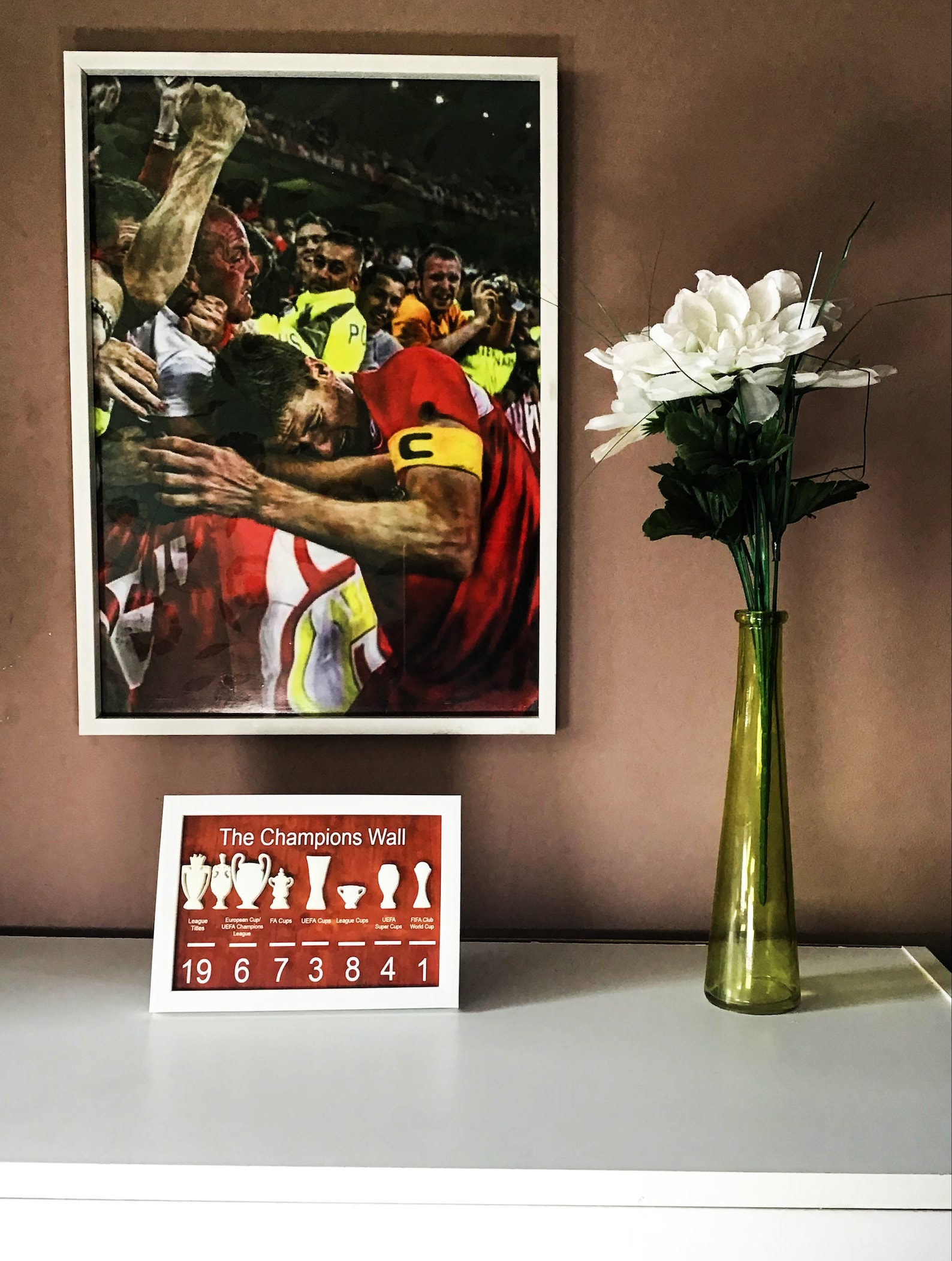 Liverpool FC Champions Wall Frame 3D Trophies Birthday Gift Etsy