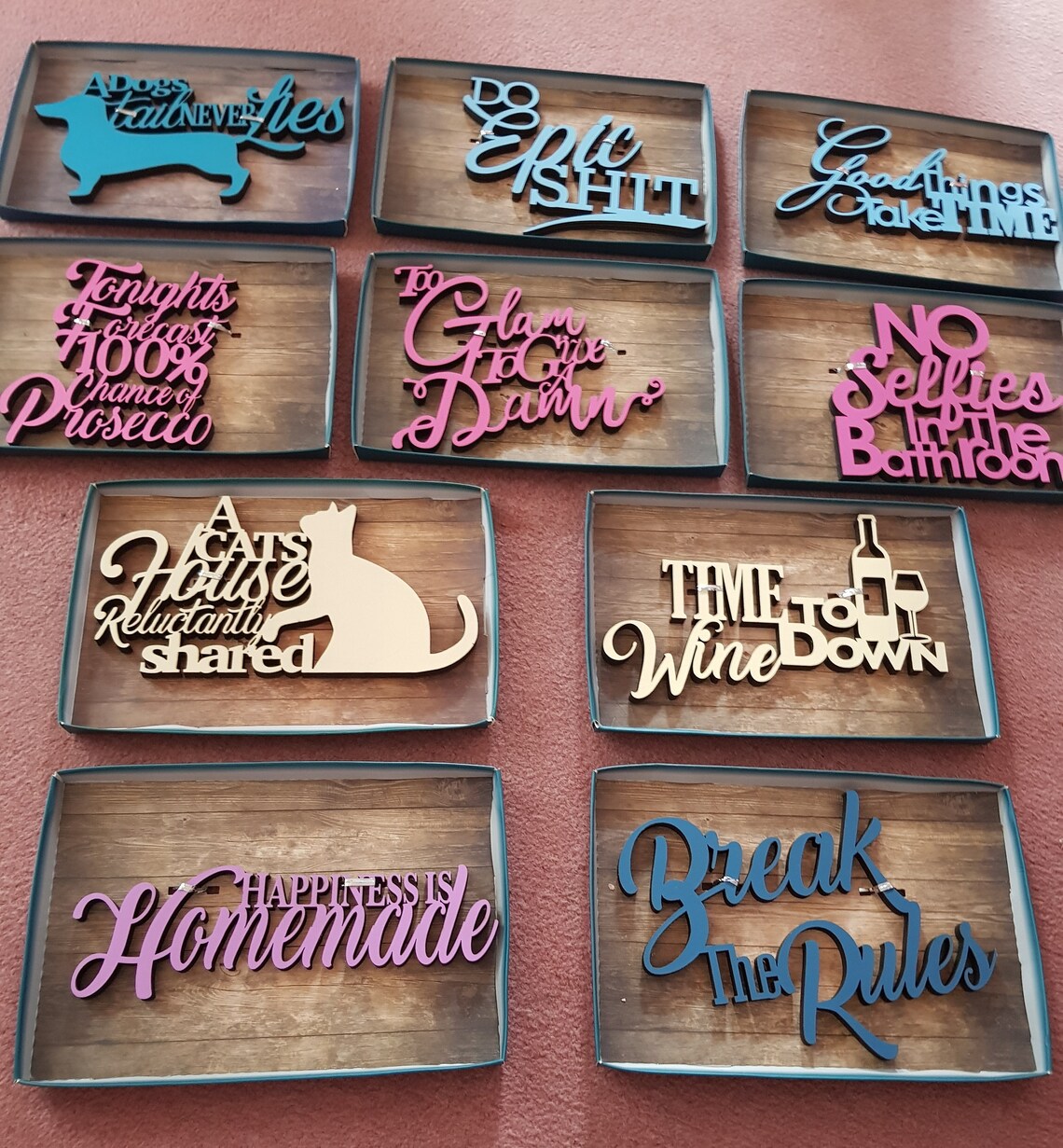 Door and Wall Plaques/ Signs/gift Wooden Home Decor to Etsy