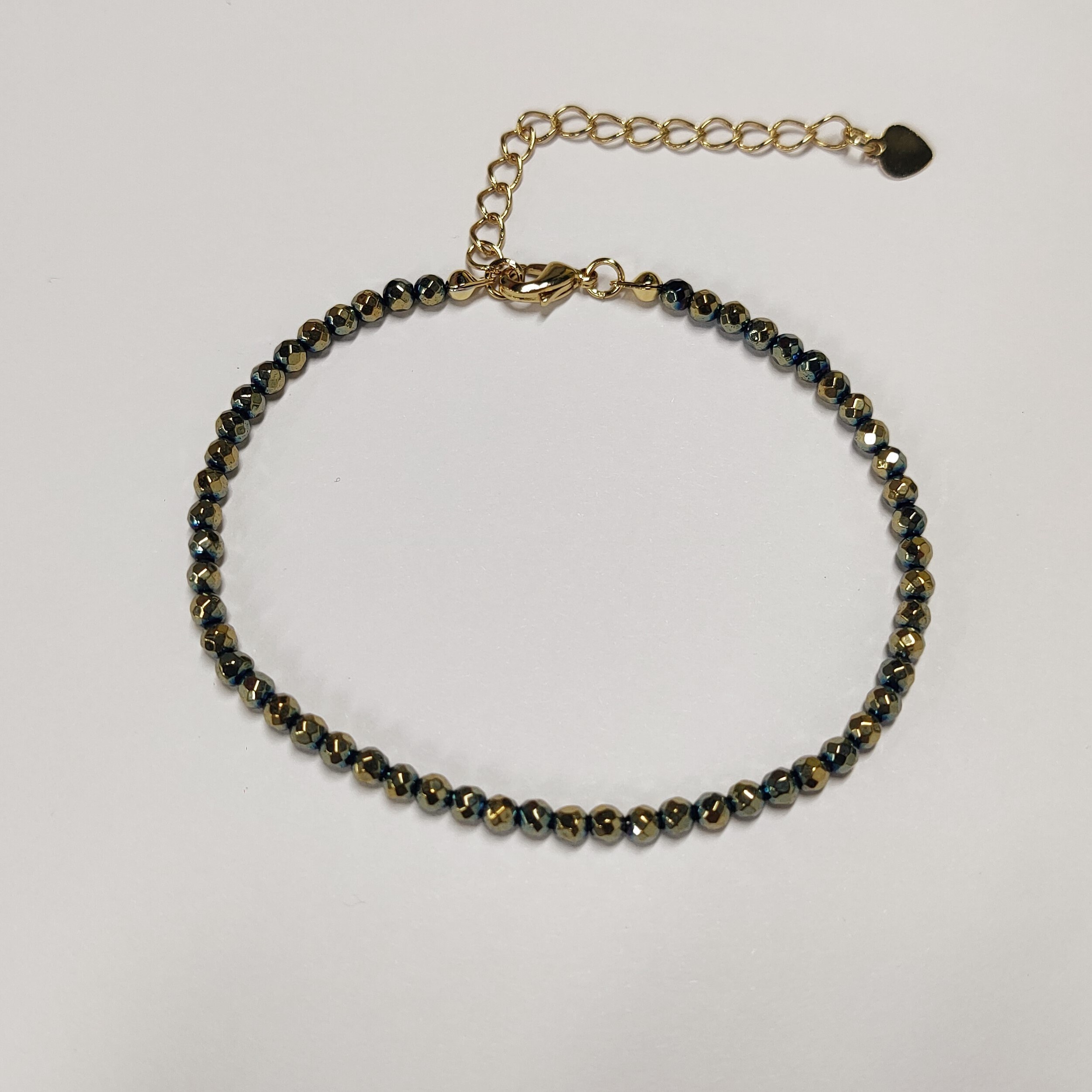 Hematite Bracelets Hematite Beaded Bracelets 3mm Hematite Etsy