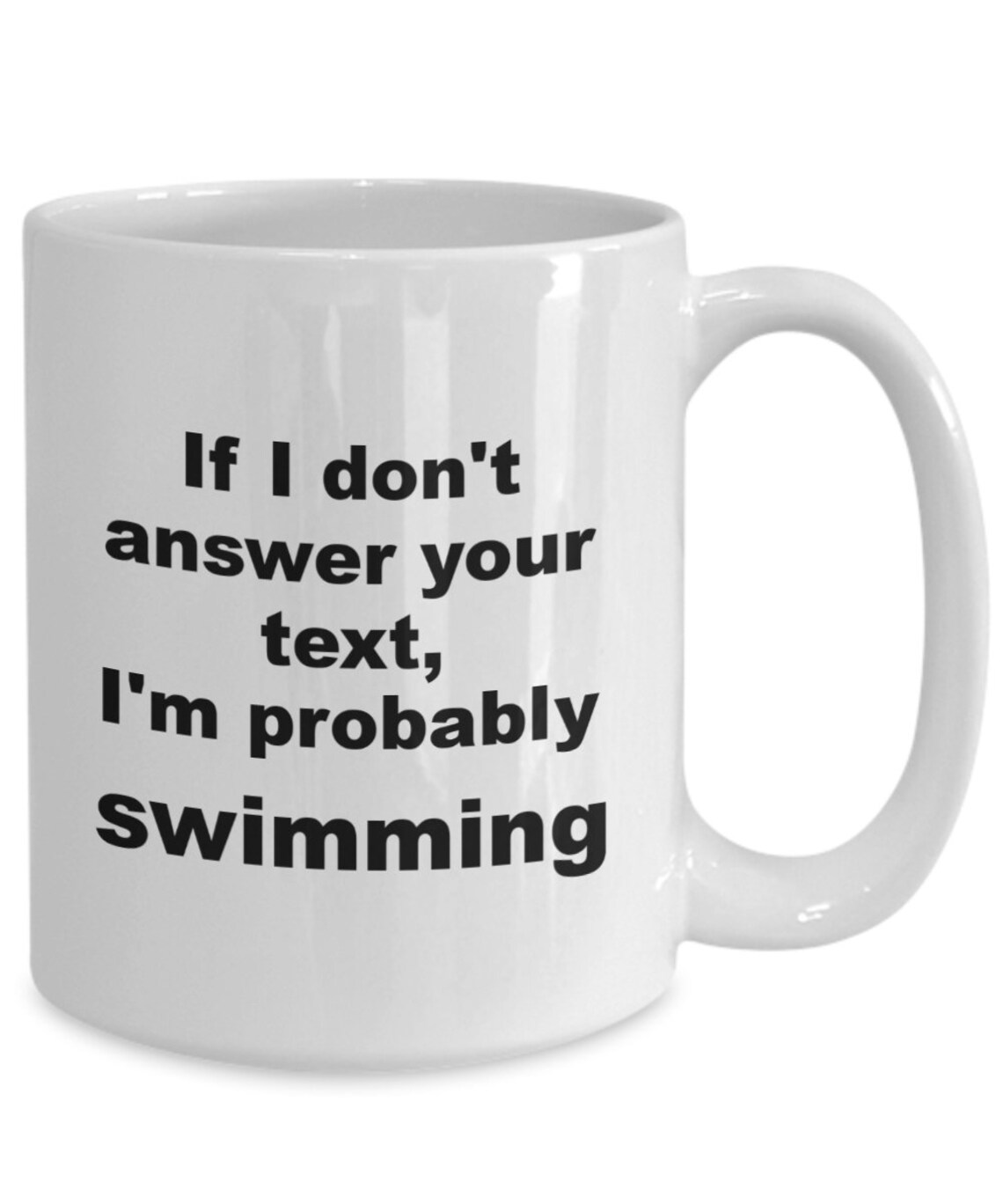 Funny Swimming Mug Gift Idea Coffee Cup for Swimmer for Her Etsy