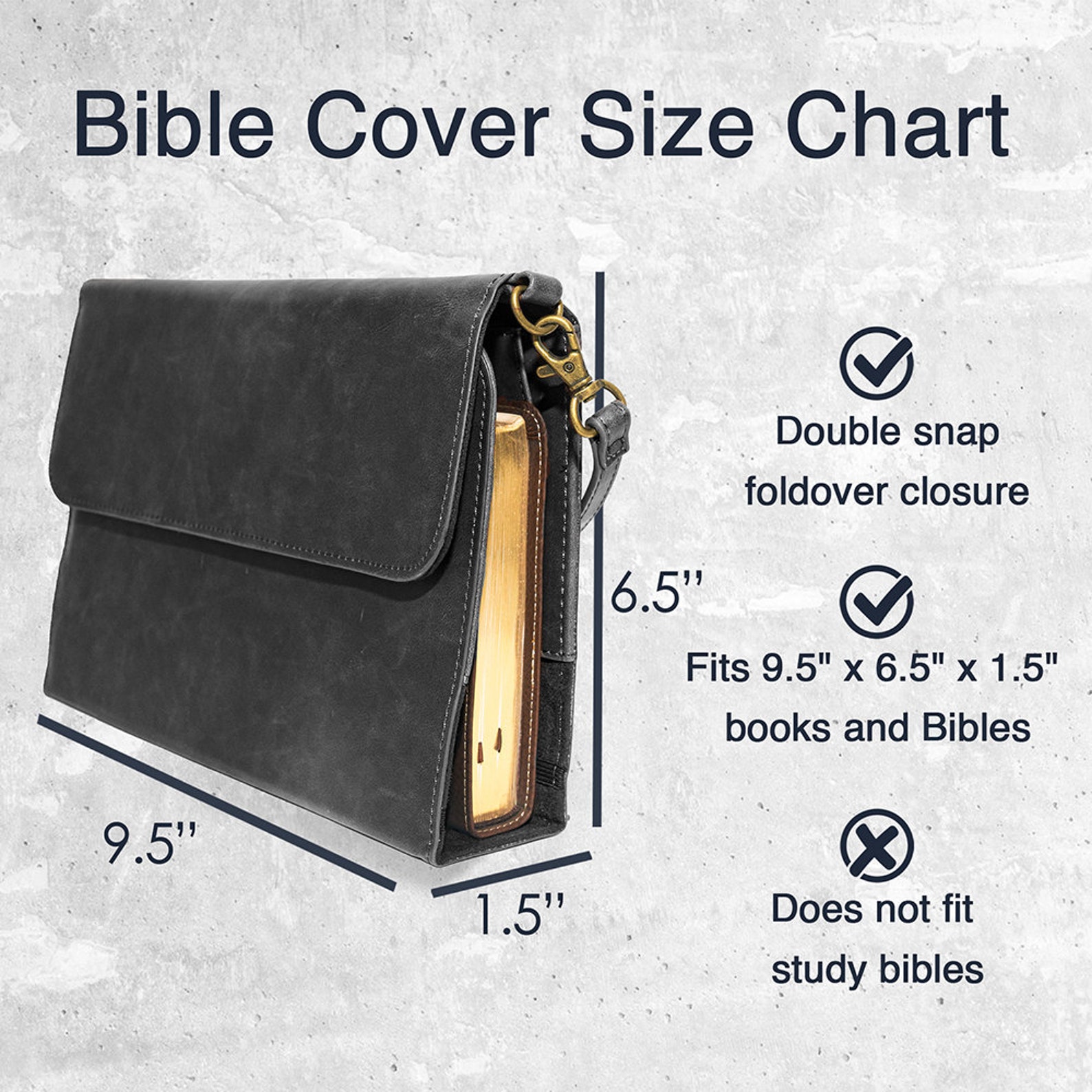 Leather Bible Covers for Women by Bekah Rose Faux Leather, Purse Style