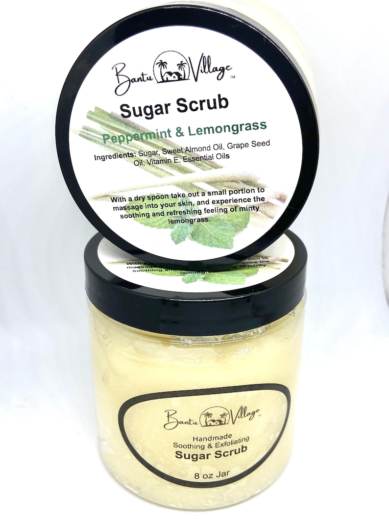 Sugar Scrub 8 oz Jar Etsy