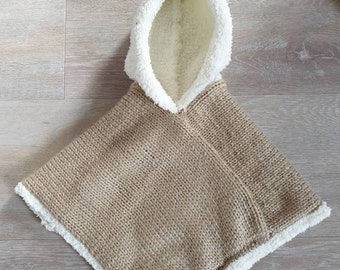 Poncho Tricot Bebe Etsy