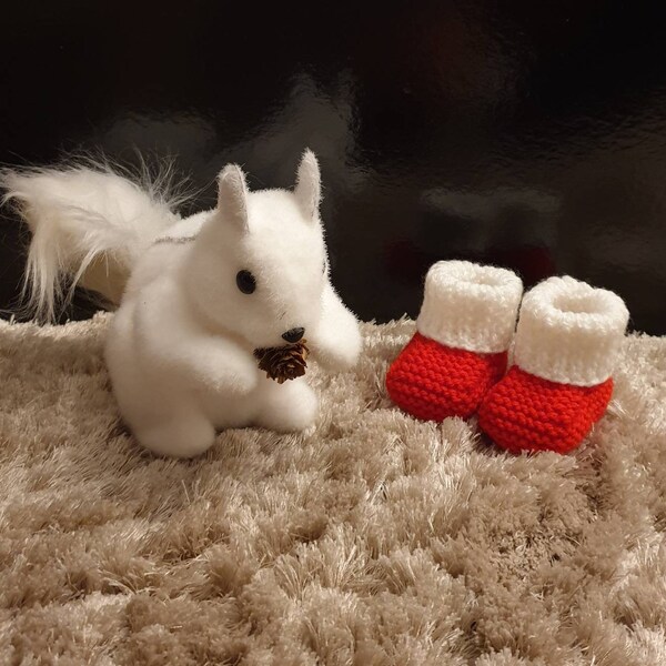 Chaussons bébé Noël