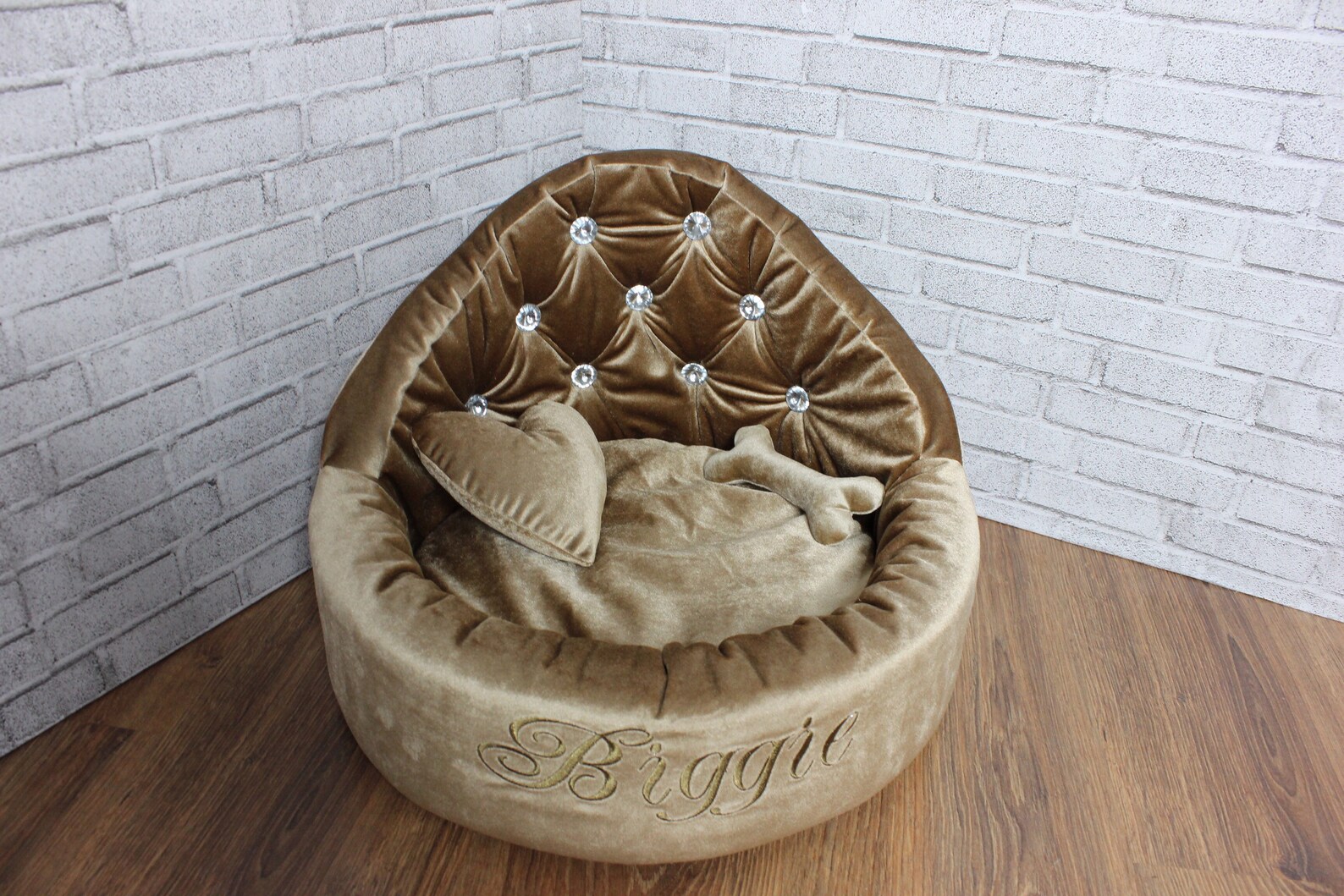 Best and very beautiful pet Bed Dog Bed for a princess with a Etsy