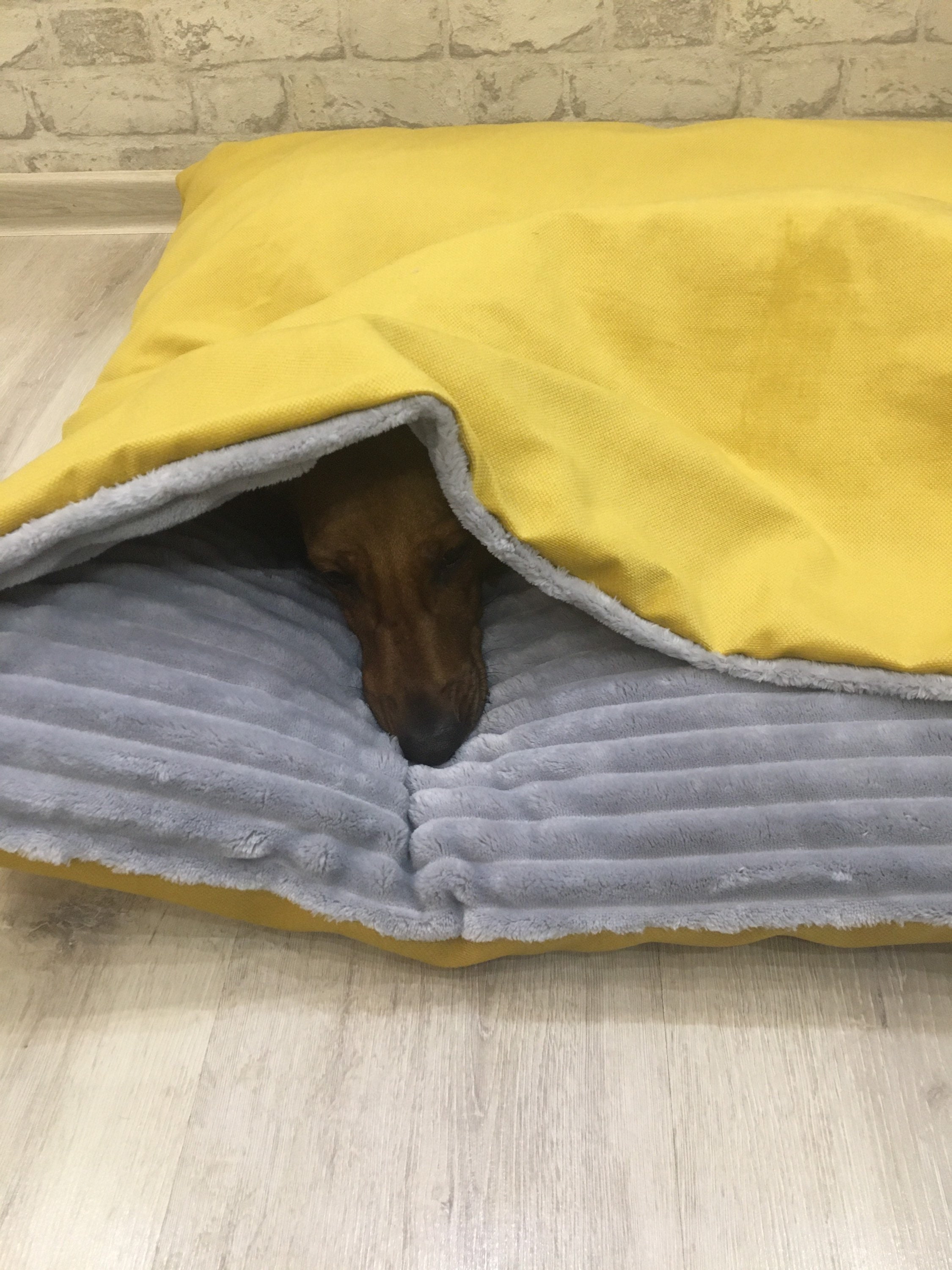 Warme Tasche für Hund Schlafsack für Haustiere Kapuzenbett Etsy