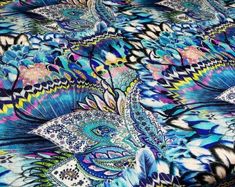 New collection Italian stretch viscose fabric,very colourful