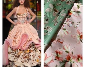 Meraviglioso tessuto Mikado Taffetà di seta italiana per dress, collezione 2023. Colore #2