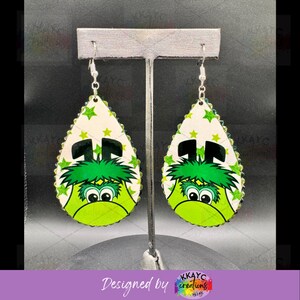 Orecchini Victor E Green - Fatti a mano