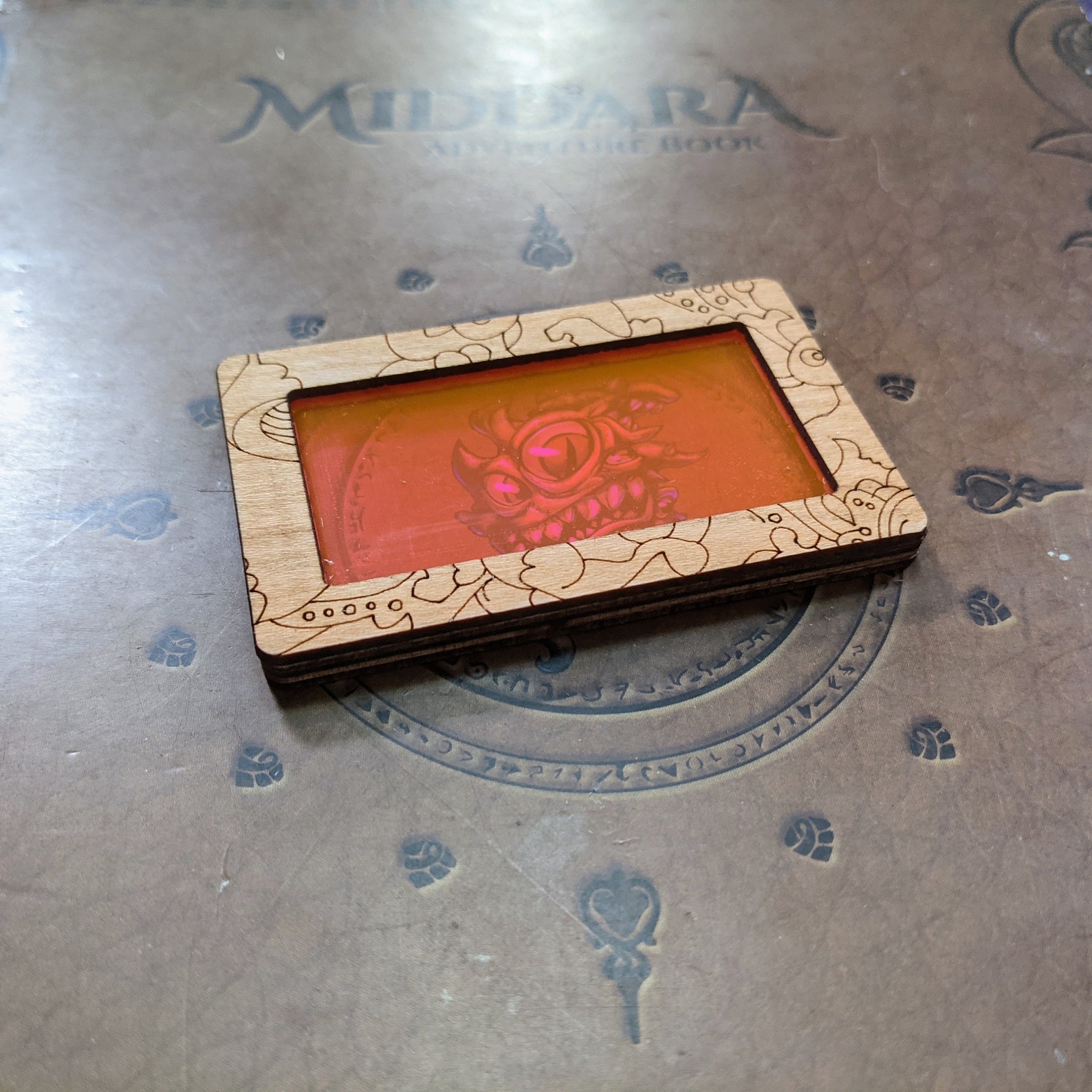 Middara Red Secret Decoder Middara - Red Text Revealer - Etsy