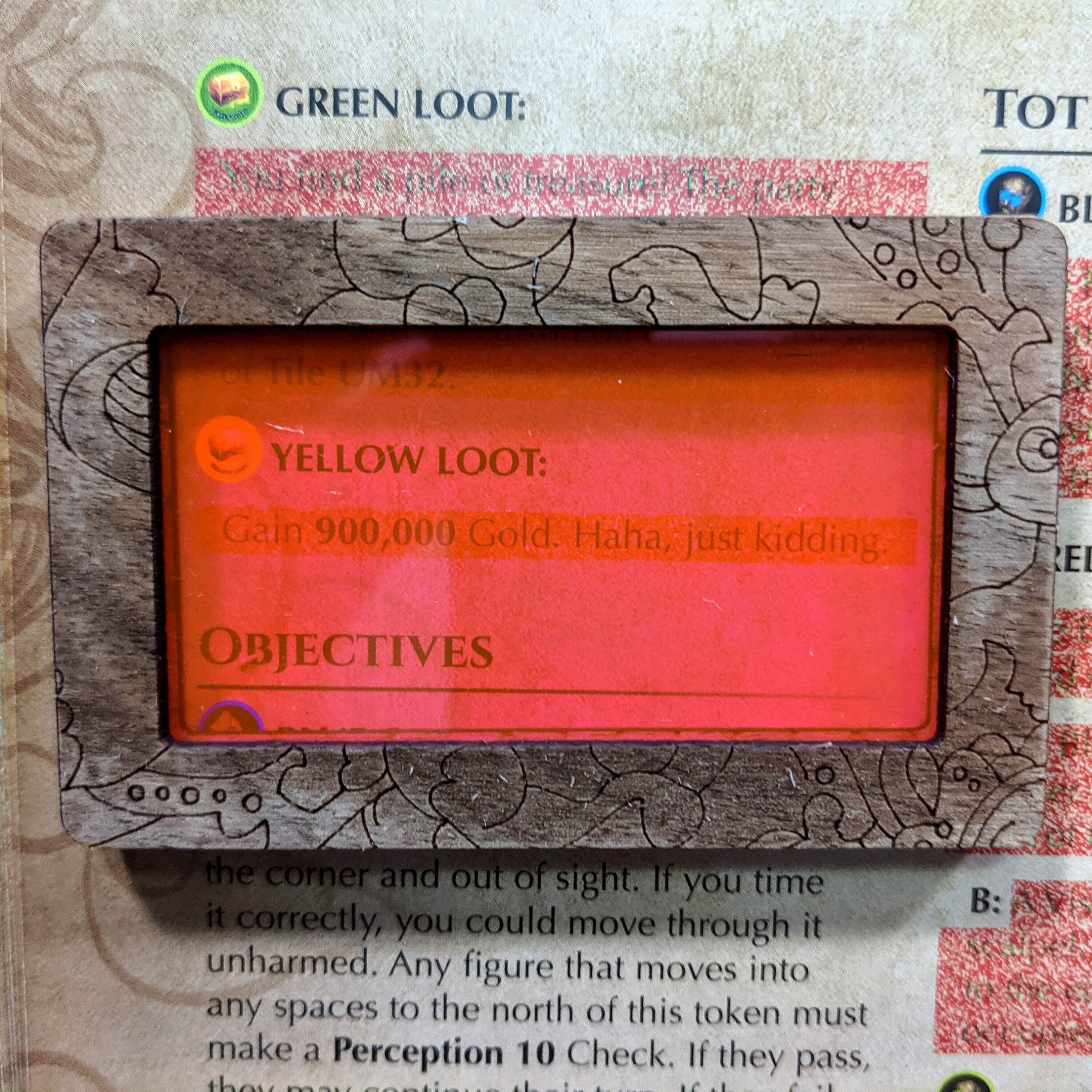 Middara Red Secret Decoder Middara - Red Text Revealer - Etsy