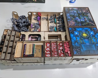 Middara - Game Insert (Wood) - Deluxe