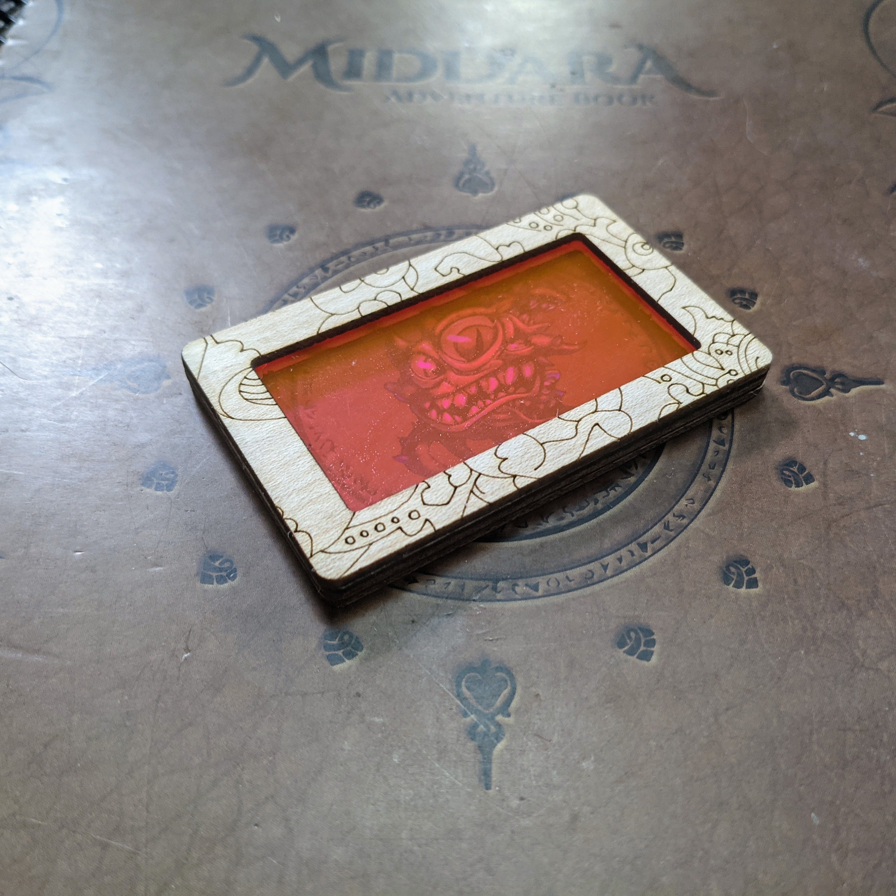 Middara Red Secret Decoder Middara - Red Text Revealer - Etsy