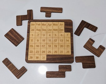 Calendrier quotidien des puzzles