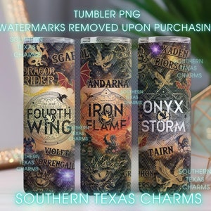 Bookish tumbler png, RY books, Popular Book Series png
