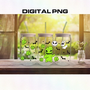 Oogie Libbey glass can wrap, Libbey glass can PNG