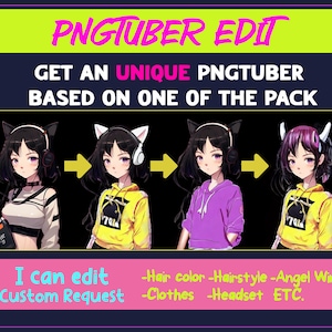 PNGTuber Customization: Character Edit Service