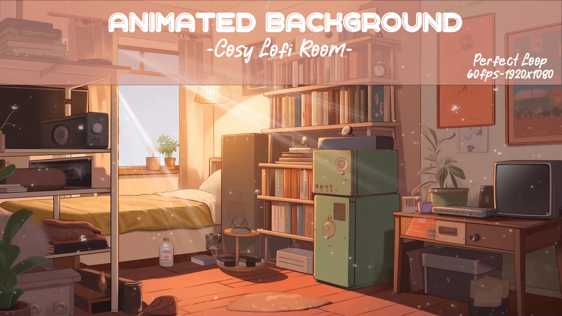 FONDO VTUBER ANIMADO / Lofi Cozy Sunny Room / Perfect Loop - Etsy España