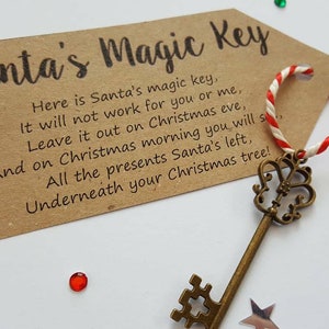 Magic Santa Key and Reindeer Food for Christmas Eve Box image 6