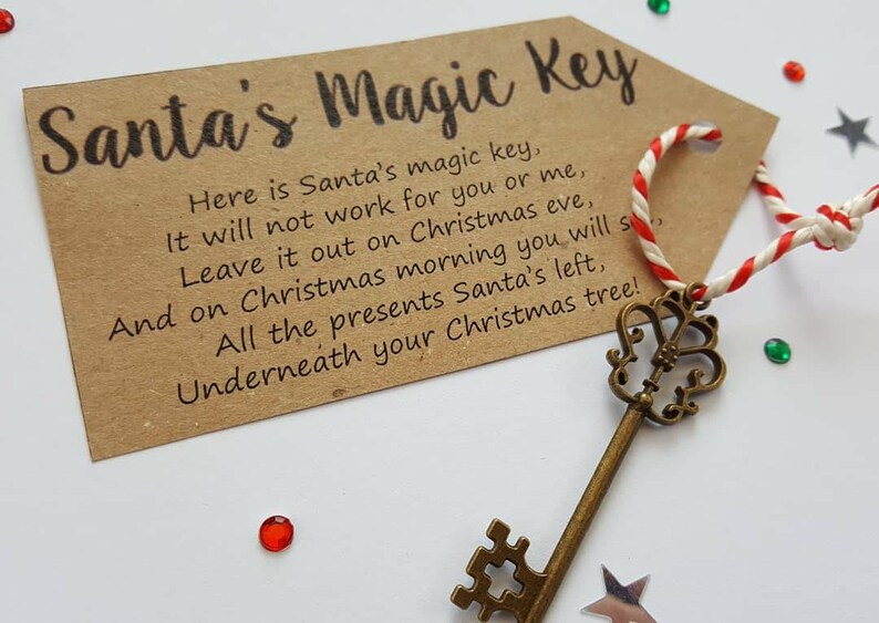 Magic Santa Key and Reindeer Food for Christmas Eve Box image 6