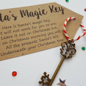 Magic Santa Key and Reindeer Food for Christmas Eve Box image 3