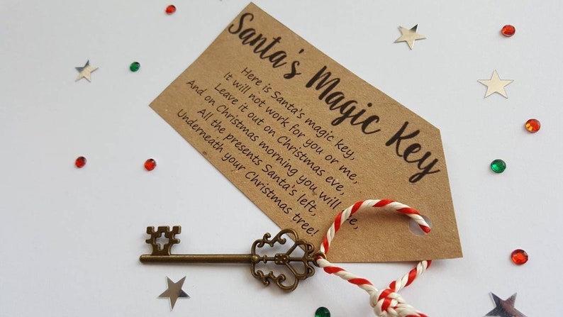 Magic Santa Key and Reindeer Food for Christmas Eve Box image 4