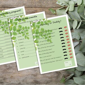 Baby Shower Games