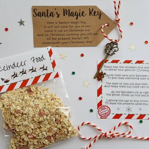 Magic Santa Key and Reindeer Food for Christmas Eve Box image 5