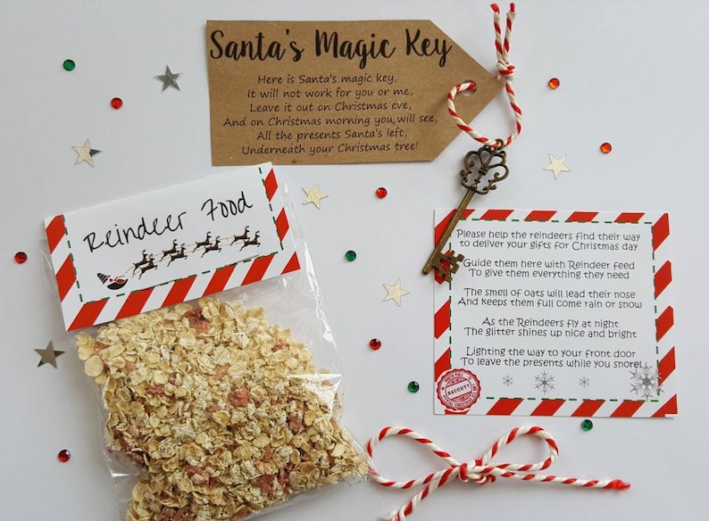 Magic Santa Key and Reindeer Food for Christmas Eve Box image 5