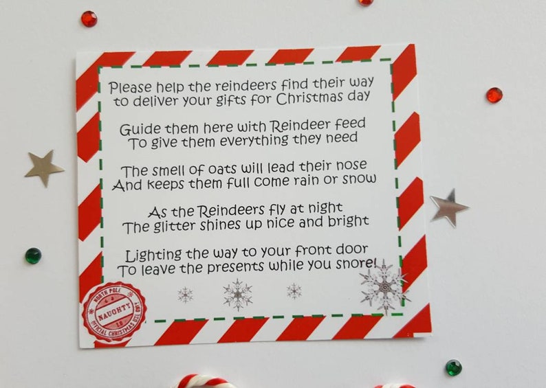 Magic Santa Key and Reindeer Food for Christmas Eve Box image 7