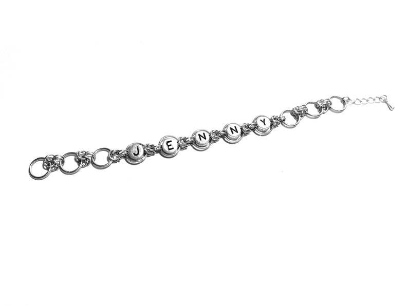 man or child Personalized name bracelet for woman