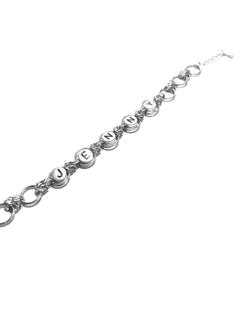 man or child Personalized name bracelet for woman