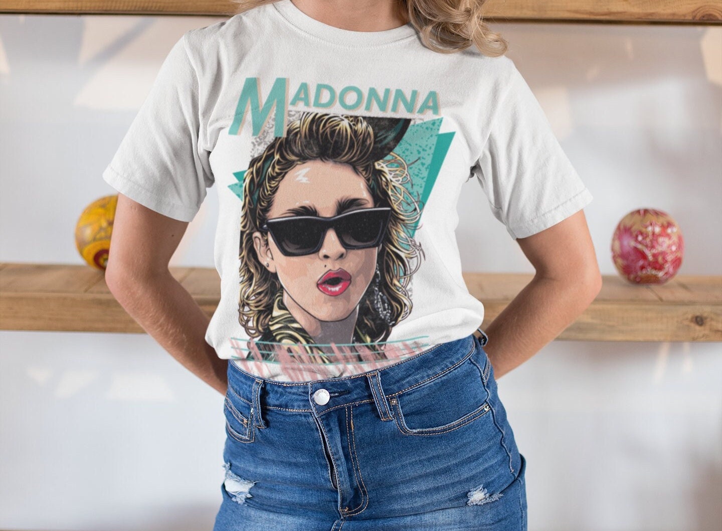 Madonna Vintage Retro Shirt, Madonna True Blue Music Shirt