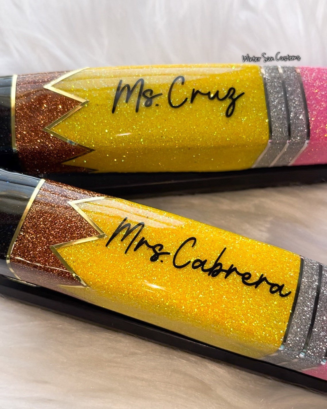 Pencil Stapler Glitter Stapler Pencil Pen Ink Joy Gel 0.7 Teacher Gift