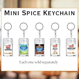 Food Seasoning Keychain | Adobo | Tajin | Lawry's | Sazon | Old Bay ...