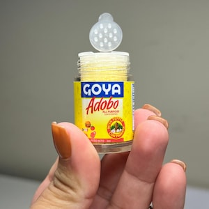 Food seasoning keychain | Adobo | Tajin | Lawry&#39;s | Sazon | Old Bay | Creole | Salt