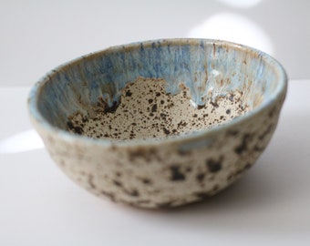 Handmade Ceramic Bowl- Light Blue
