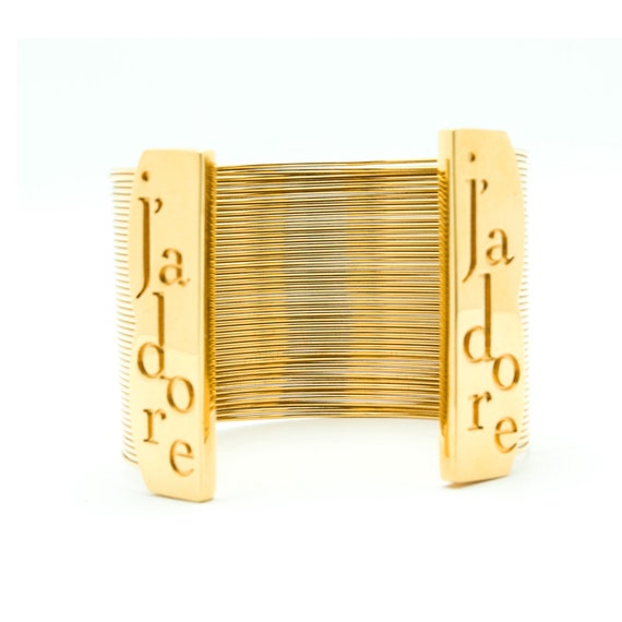 Dior J’adore Couture Bracelet Cuff 1999