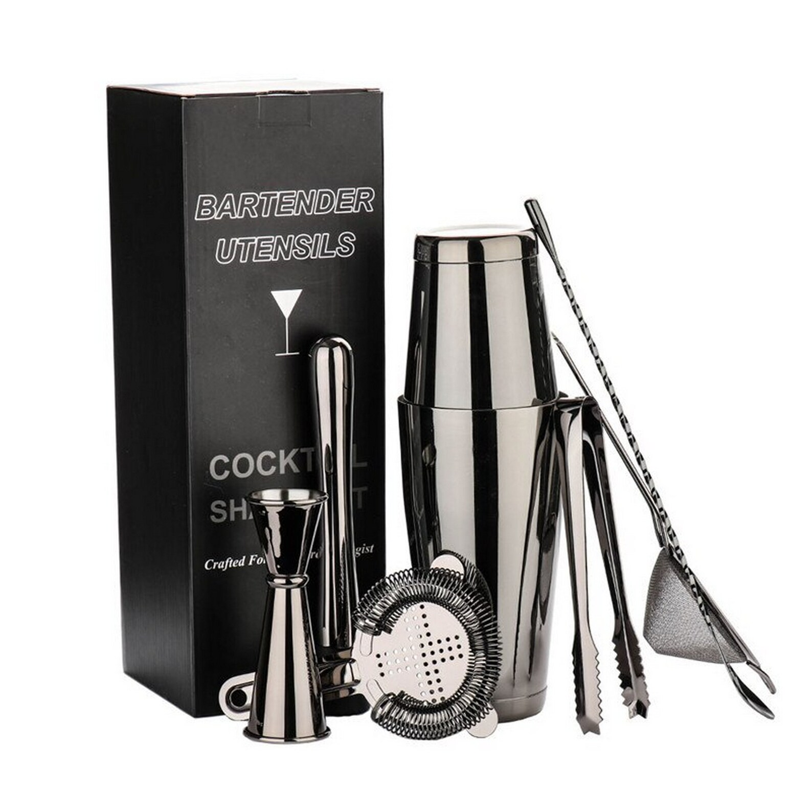 SET OF 7PCS Professional Bartender Accessories Cocktail Etsy