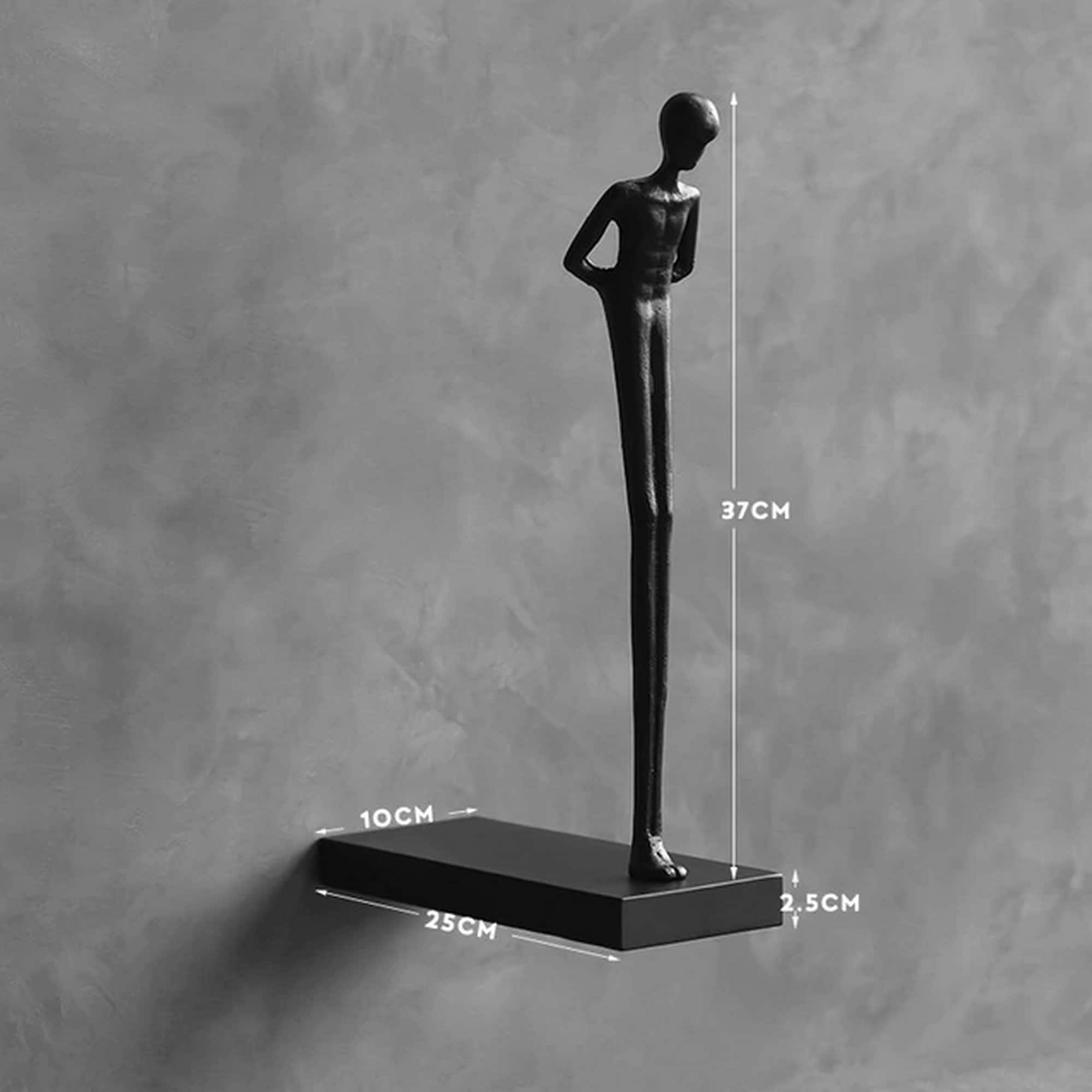 Creative Art Figurine Wall Décor Stand Sculpture for Living Etsy