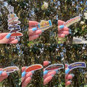Park sign stickers