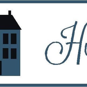 Home Sweet Home SVG File Digital Download Pdf Png and Svg Files Saltbox House Primitive