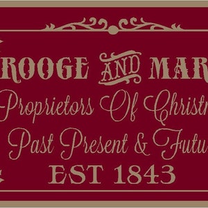 Scrooge and Marley SVG