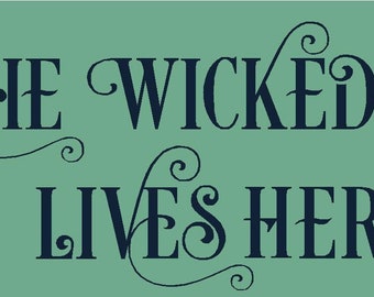 Yes The Wicked Witch  SVG File Digital Download Fall Autumn October Halloween