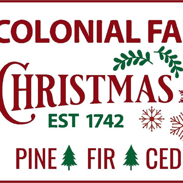 Colonial Farms  SVG