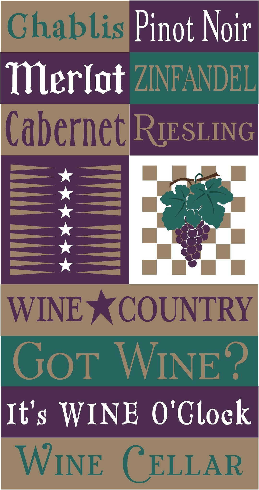 Wine Sampler Set SVG - Etsy
